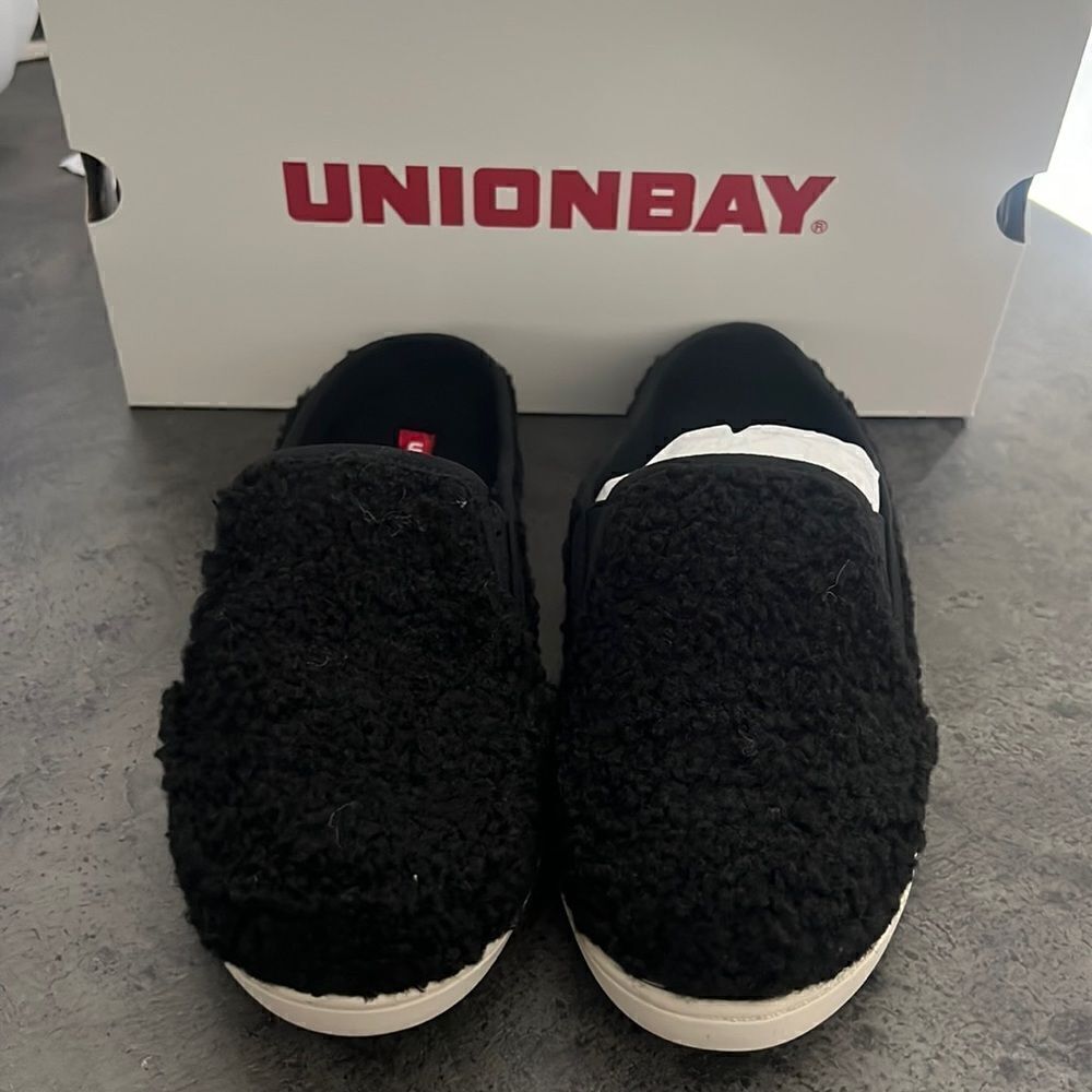 NWT Union Bay slippers mules Grey 7